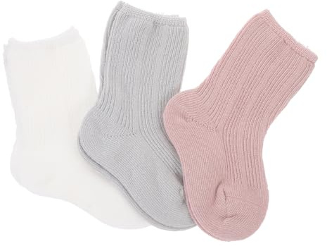 ibasenice 3paare Winter-kleinkindersocken Warme Socken Für Neugeborene Mittelhohe Atmungsaktive Socken Für Frühling Und Herbst s Monate