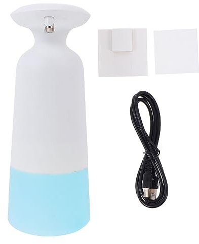 Blanco Dispensador Automático de Jabón Líquido Abs PE 350ml