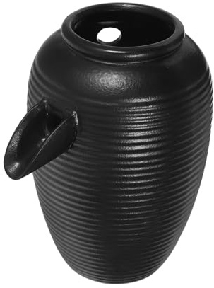 Toyvian Fontaine Extérieur Pot Céramique Décorations pour Aquarium Cascade De Jardin Jet Eau pour Bassin Jardinière avec Pichet