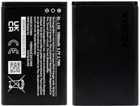 BL-L5K Mobile Phone Battery Compatible for Nokia 105 Plus 2022, Model TA-1428 1447 1456, Cell Phone Replacement Battery