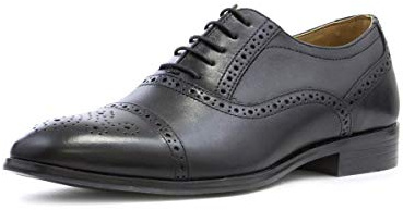 Thomas Crick Mens Hartwell Brogues, Black, 11 UK