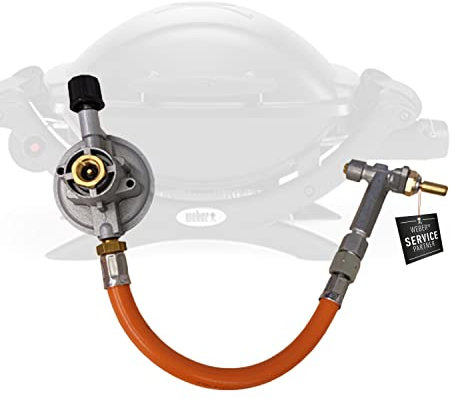 Weber Schlauch, Regler und Ventil Q 100/1000 f. Gask, 50mBar (65741)