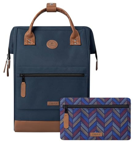 CABAIA Sac à Dos Adventurer Chicago 23L - Ordinateur 15 - Déperlant