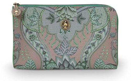 Pip Studio Cosmetic Zipper Pouch Kyoto Festival Green