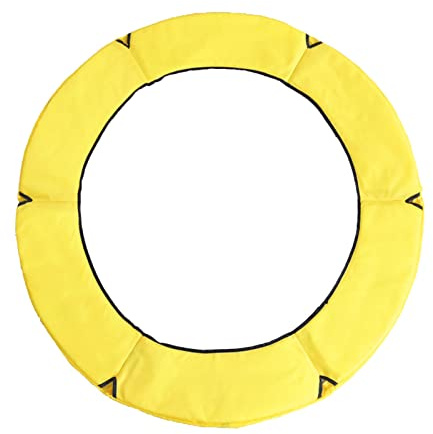 Cubierta para trampolín, diámetro 140 cm, resistente a los rayos UV, cubierta resorte, protección bordes, alfombrilla seguridad, accesorio para cama elástica