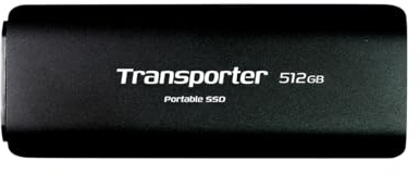 Patriot Transporter 512GB Type-C External Portable SSD - Solid State Drive - PTP512GPEC