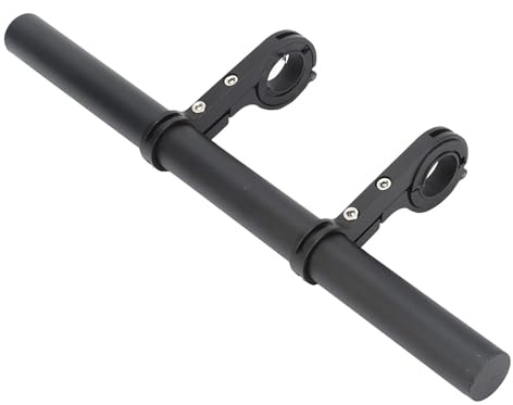 SPYMINNPOO Extensor de Manillar de Bicicleta de 30CM, Soporte de Extensión de Manillar de Bicicleta de Aleación de Aluminio para Sujetar Velocímetro de Bicicleta GPS