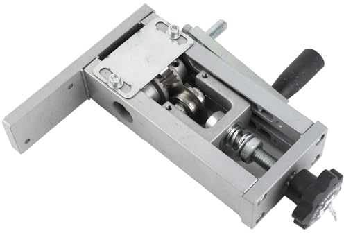 Máquina Peladora de Cables Manual Pelacables con Manivela Pelador de Cables de Aluminio, Cuerpo Resistente, Hoja Ajustable, Hoja de Acero, Manual/manivela, Acero