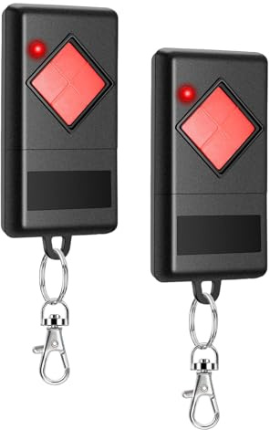 Effdrdfs 40,685MHz MHz Garagentoröffner Handsender,Garagentor Fernbedienung,Kompatibel mit Dickert MAHS40-01,MAHS40-04,1 Taste,2 Stücke
