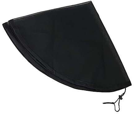 BESPORTBLE Cubierta Protectora para Barril De Agua Cubierta De Filtrante para Exteriores Protector De Lluvia para Patio Negro