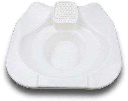 KHYTEBV Tragbares High-Spa-Sitzbad mit Hüftmassage, tragbares Bidet für Standardtoiletten, Schwangere Patientinnen mit Hämorrhoiden im Wochenbett, 39 x 40 x 13 cm