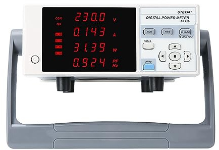 Battery Testers, UTE9800 UTE9901 Intelligent Electrical Parameter Measuring Instrument Digital Power Meter Alarm Functions(UTE9901)
