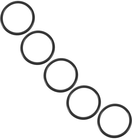 5 Stück Gummi O-ringe für Klangschalen Schwarz Anti Rutsch | Stark Elastisch, für Kristall und Klangschalen, Zubehör für Musikliebhaber