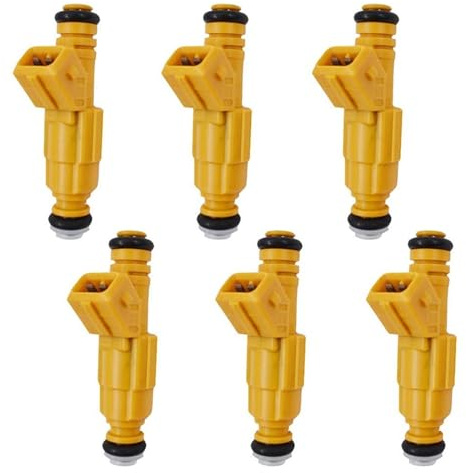 6-teilige Upgrade-Einspritzdüsen XJ YJ ZJ Für Jeep Für Cherokee Für Grand Für 87-98 4.0L OEM 0280155710 Einspritzdüse Pumpe Düse