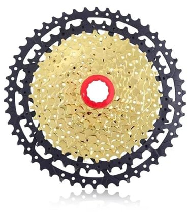 Cykelkassett Cykelkassett Cykelkassett Svänghjul 11/12-växlad 11-50T Velocidade MTB Kassett Drev Guld Delar(12 Speed 11-50T Gold)