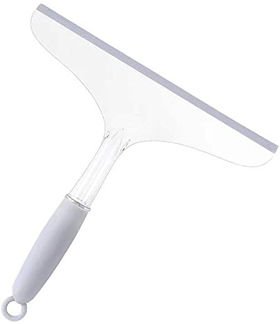 Window Squeegees Silicone Rubber Shower Glass Doors Cleaner Squeegees for Kitchen Home Car Bathroom Mirror Shower