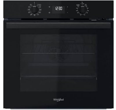 WHIRLPOOL Four encastrable pyrolyse OMR58RR1B, 71 litres, Pack FlexiClean, Rail