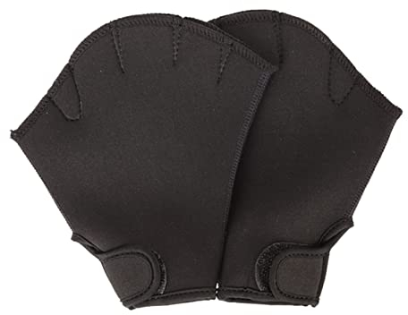 Garneck Paddelhandschuhe Mit Schwimmhäuten Für Wasserwiderstandstraining Trainingshandschuhe Aus Weichem Material Mit Für Sicheren Halt Wasserhandschuhe Für Effektives Oberkörpertraining