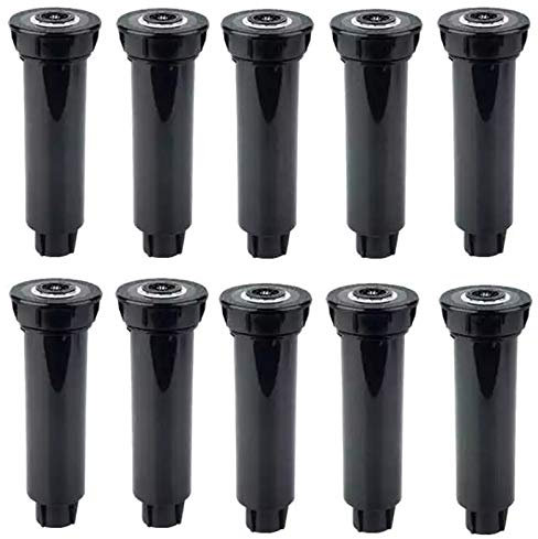 Lobamop 10 StüCk -Up Sprinkler Rasenwerkzeug SprüHkopf für Gartenbedarf 360-Grad-BewäSserungsausrüStung Zahnradsprinkler