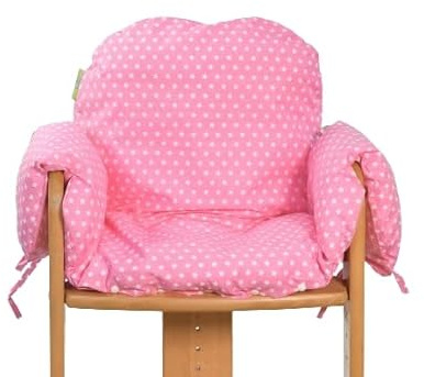 Sitzverkleinerer-Bezug für Herlag/Geuther – Sterne rosa weiß abwaschbar