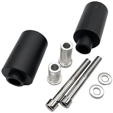 Frame Sliders Sturzschutz Für Suzuki Für GSXR Für GSX-R 1000 2003 2004 Für GSXR1000 Für GSX-R1000 Motorrad Rahmen Sliders Crash Fallen Schutz Sturzpads Motorrad(Schwarz)