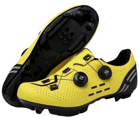 Kraftpaid Mountainbike Schuhe Mit Schnalle,Herren Radschuhe,Fahrradschuhe,Einfaches An Und Ausziehen,Knie SchüTzen,KnöChel SchüTzen,Geeignet FüR Lange Fahrten Und Alle Wetterbedingungen