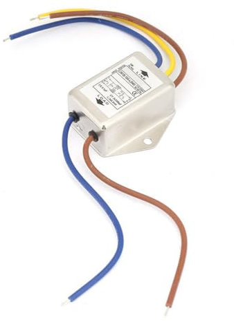 Ieron Filtro de Potencia emi 125/250 V Filtro de interferencia electromagnética CW1B-10A-L(040) Filtro monofásico para Suprimir interferencias de impulsos