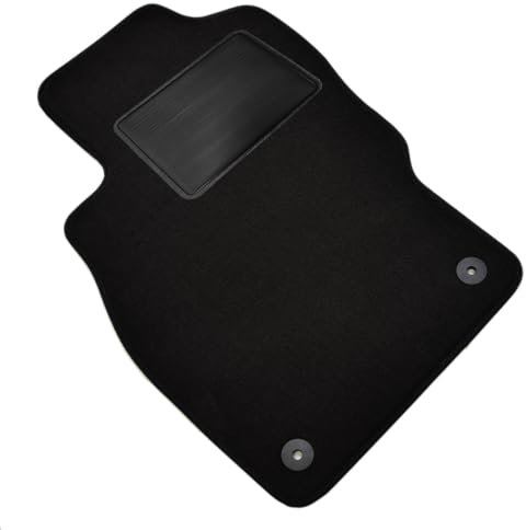 DHCarMats – Fußmatte Fahrerseite kompatibel mit Opel Corsa E 2014 – 2019 – passgenau – 1 Stück – Made in Italy