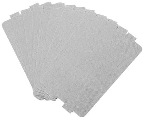 Cabilock 10stücke Wellenleiterabdeckung Hitzebeständig Mikrowellen-glimmerplatte Glimmerplatte Für Mikrowelle Zubehör Für Mikrowellenherd Austausch Für Alte Platten