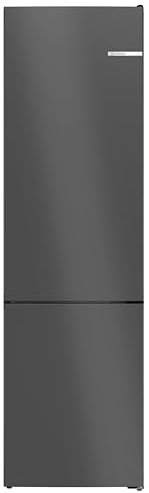 Bosch KGN39OCAF, Serie 4, Kühl-Gefrier-Kombination Freistehend, 203 x 60 cm, 260 L Kühlen + 103 L Gefrieren, Green Collection, Total NoFrost, VitaFresh XXL, Perfect Fit, LED-Beleuchtung, Anthrazit