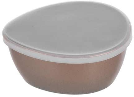 Gatuida Molde Para Pastel De Acero Al Carbono 320 Ml Con Tapa De Silicona, Vaporera Para Huevos Al Vapor, Apto Microondas y Horno, Utensilios Cocina Versátiles Hornear y Cocción