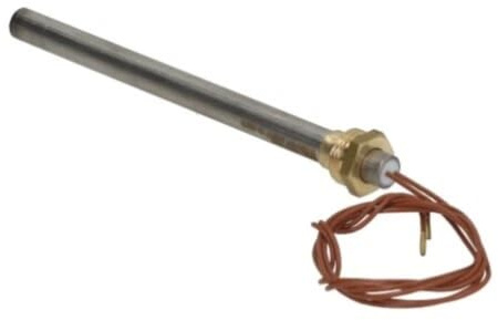 Gettimore Resistenza di accensione per stufa a pellet, 350 W, pezzo di ricambio HAAS & Sohn, 12,5 per mm di diametro, 170 per mm di lunghezza