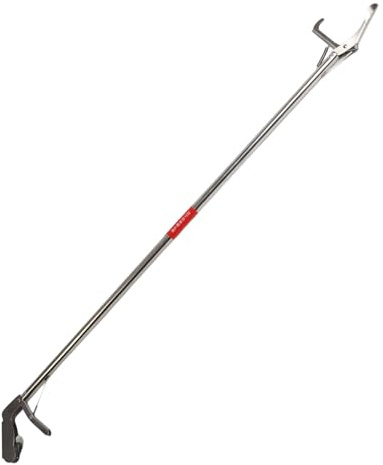 Bewinner Pince à Serpent en Acier Inoxydable, Attrape-Reptile Pliable et Autobloquant, Outil de Manipulation de Serpent Solide et Sûr pour Les Agriculteurs de Reptiles, Pince à Portable pour Une