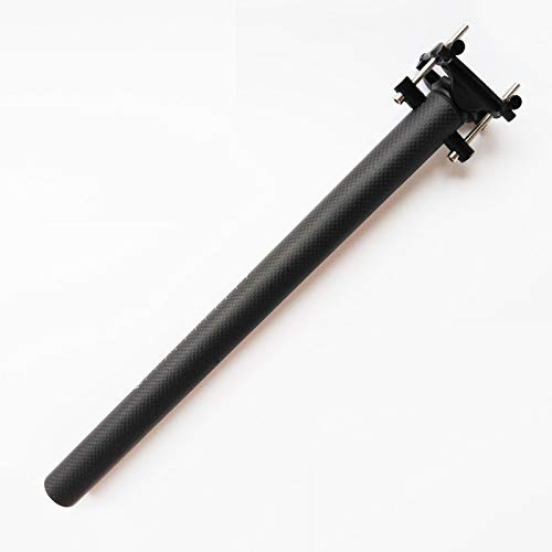 YFCTLM Sattelstützen Carbon Sattelstütze 33.9/34.9 MTB Fahrradsattelstütze Rohr Full Carbon Fiber Sattelstützen Carbon MTB Glanz/matt
