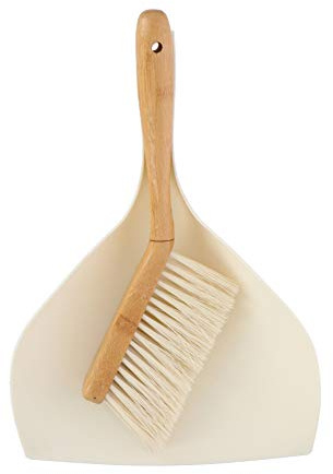 Alpina Schaufel mit Besen, Bambus
