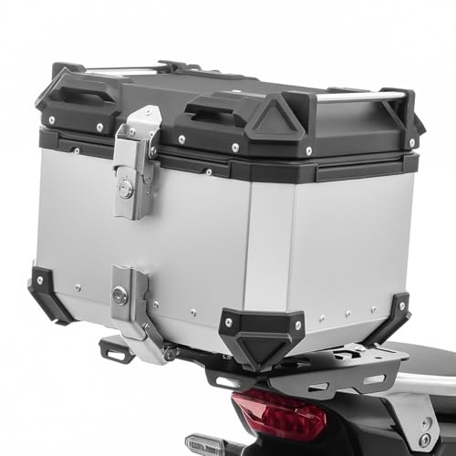 Alu Topcase für BMW R 1200 GS / Adventure Aluminium Bagtecs XB35 silber