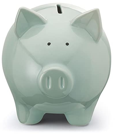 Mousehouse Gifts - Tirelire en Forme de Cochon - Bleu - M