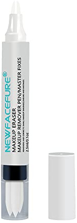 Newfacefure Makeup Remover Eraser Pen, Eye Make Up Corrector, Easy to Remove and Correction Magnetic Eyeliner Fixer, Extract for Sensitive Skin Original