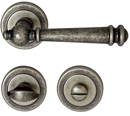 Türbeschlag Kos R WC Antik - Iron Türdrücker Türklinke Türbeschläge