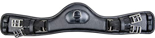 HKM Dressage Anatomic Sattelgurte 9100 schwarz 65