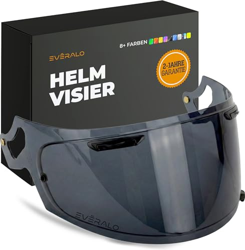 Everalo Visière pour Casque Arai Chaser X - Rx7v - Rx7x - Quantic - Vas-v | Écran compatible aussi avec Quantum X - Concept X - Concept Xe - Renegade V - Profile V - Qv Pro - Signet X - Defiant X