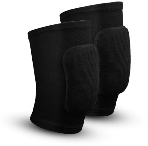 flintronic Ginocchiera Pallavolo, 1 Paio Ginocchiere Morbide, Elastico Ginocchiere Pallavolo Unisex, Ginocchiere Elastiche Antiscivolo, Protezione del Ginocchio Sport per Danza Pallavolo Basket Yoga