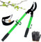 Coupe Branche Telescopique Ébrancheur 42-61CM, Sécateur Branches Télescopiques, Coupe Branches Les Plus Epaisses 40 MM, Ciseaux De Jardin, Pour Branches, Haies, Jardinage Élagage