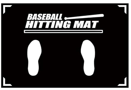 Fruusv Tapis de frappe de softball, tapis de baseball antidérapant | Tapis de pelouse Batters de 90 x 60 cm - Accessoire d'entraînement de baseball en plein air pour amateurs et athlètes