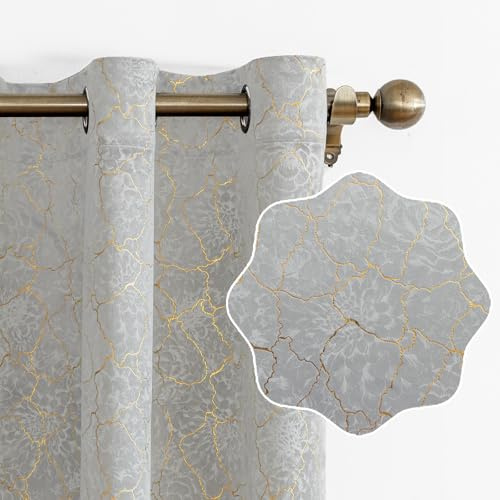 Ystyle Rideau Occultant Velours Lot De 2, 140x200cm, Rideaux Salon Rideau Thermique Isolant Anti Chaud Intérieurs, Rideau Phonique Anti Bruit, Moderne Chambre Maison Dressing, Beige