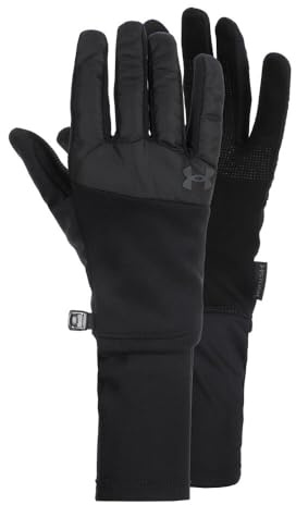 Under Armour Storm Fleece Run Laufhandschuhe Unisex schwarz - black/black XL