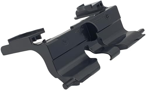 NaschLager Soporte para bolsas de aspiradora 00495701, compatible con Bosch Siemens BSG6 y VS06G, marco de filtro de plástico ABS, color negro, pieza de repuesto, soporte de bolsa a medida, montaje