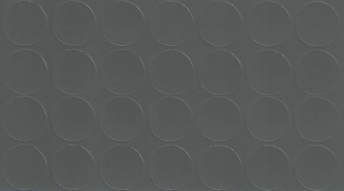 Graphite 20mm Self-Adhesive Furniture Screw Hole Cover Caps 28 Pcs, Acrylic, Durable, Thin, Perfect for Shelves, Camlock, Confirmates, Egger Compatible
