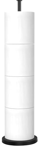 Porte Papier Toilette sur Pied, Porte Papier Toilette Noir avec de Réserve | Porte Papier Toilette sur Pied, Porte Papier Toilette Noir avec de Réserve