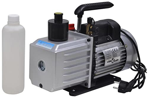 Generico Kit Pompa di Aspirazione 100 L/min con Manometro a 4 Vie,Accessori per condizionatori